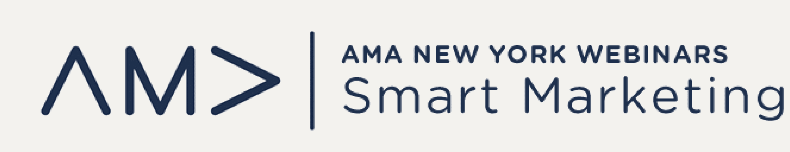 AMA New York Smart Marketing Webinar Series