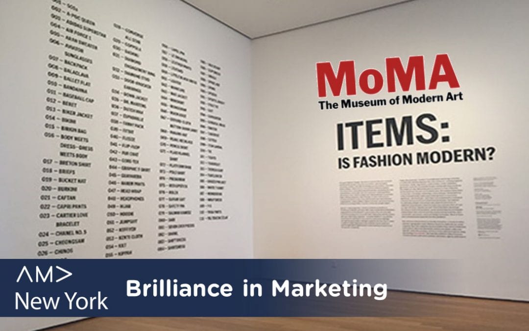 Brilliance In Marketing: MoMA Showcases Iconic Fashion Brands in “Items: Is Fashion Modern?”