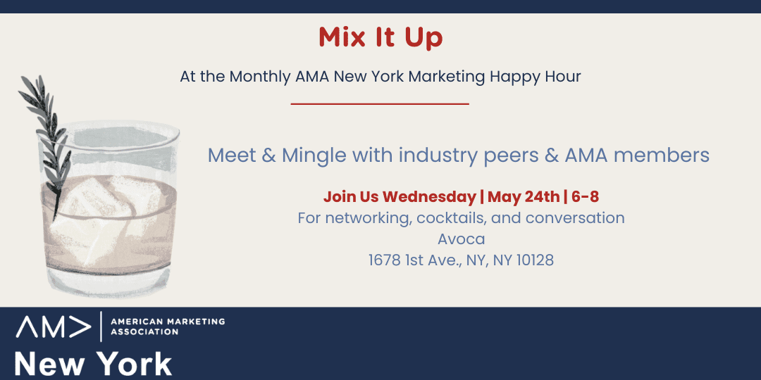 AMA Monthly May Happy Hour AMA Marketing Happy Hour